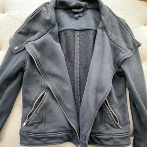 Black GAP Moto Jacket